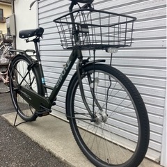 【整備士による点検済】　☆前後タイヤ良品☆  ステップクルーズ　 700C  内装3段変速　LEDオート軽快車　防犯登録料込価格︎‼︎