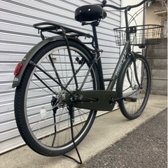 【整備士による点検済】　☆前後タイヤ良品☆  ステップクルーズ　 700C  内装3段変速　LEDオート軽快車　防犯登録料込価格︎‼︎