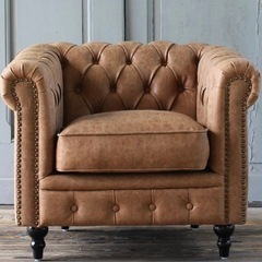 アンティーク風 家具 ソファ 1人掛けソファ