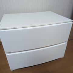 プラスチック2段引き出し家具 収納家具