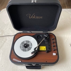 VOKSUN スーツケース型レコードプレーヤー 美品