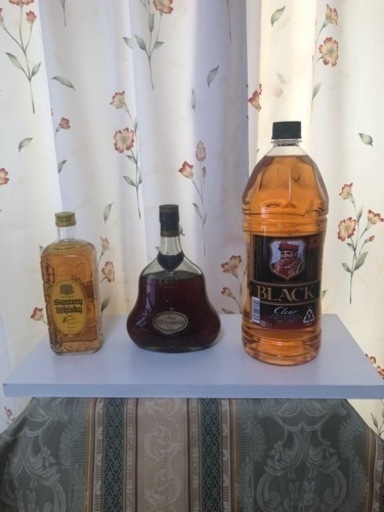 ヘネシー cognac ＸＯ　グリーンボトル　+サントリー角瓶+ニッカ2.7L