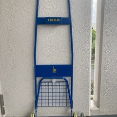 IKEA キャリーカート(青)