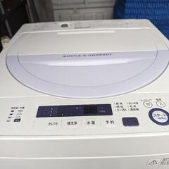 家電 生活家電 　シャープ　洗濯機　5.5kg ES-GS5A-...