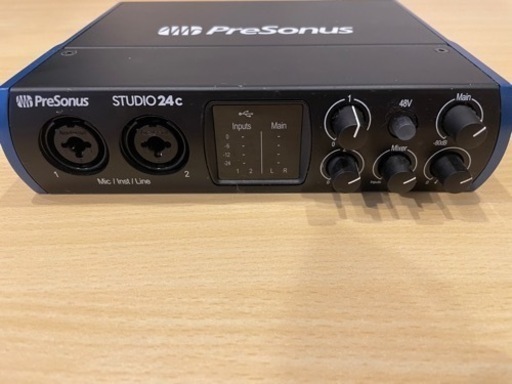 Presonus Studio 24c ※注意点あり