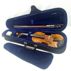 メンテ済み ドイツ製 分数 3/4 モダン ジャーマン バイオリン 虎杢 仕上げ済み 杉藤弓 発表会 コンクールに 状態良好 全国発送対応 中古分数バイオリン 名古屋近郊 愛知県清須市より 手渡し可能 管理（カ）T0221