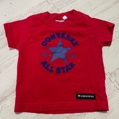 converse☆Tシャツ☆赤☆男の子☆80cm