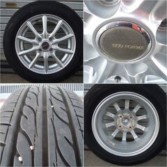 環境対応アルミ　ECO FORME+165/70R14　4本SET