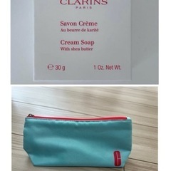 【新品】CLARINS クラランス　クリームソープ　30g石鹸