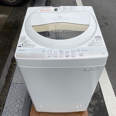 TOSHIBA東芝・全自動洗濯機5kg【AW-5G2】脱水音が大...