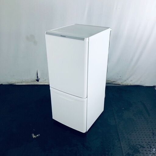 ID:rd23935 パナソニック Panasonic 冷蔵庫 一人暮らし 中古 2020年製 2ドア 138L ホワイト ファン式 右開き NR-B14DW-W  【リユース品：状態C】【送料無料】【設置費用無料】