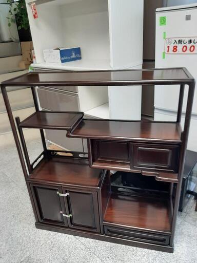 【引取先決まりました！】 飾り棚  飾り棚 茶棚 木製棚 和風インテリア 茶室インテリア 盆栽棚 アンティーク 昭和レトロ
