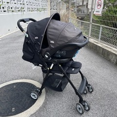 Joie チャイルドシート＆ベビーカー&IOS-FIX取付台(KATOJI製)