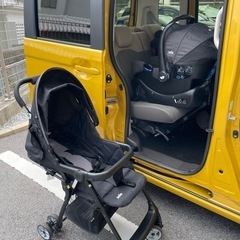 Joie チャイルドシート＆ベビーカー&IOS-FIX取付台(KATOJI製)