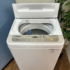 I301 🌈 Panasonic 洗濯機 （5.0㎏） ⭐ 動作確認済 ⭐ クリーニング済