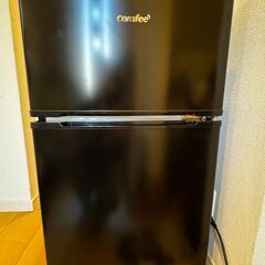 【美品】COMFEE' 冷蔵庫 （2023年式）90L 2ドア ...