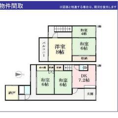 福井市🏘️ペット🆗貸家 DIY可 事務所 倉庫 転貸可