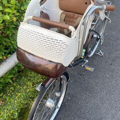 リサイクルショップどりーむ鹿大前店　No1391 子供乗せ自転車　マルキン工業　DELICIA　4歳くらいまで　体重１５ｋｇ以下　ギア内装三段切替　オートライト付き　状態良好♪ リサイクルショップどりーむ鹿大前店 No1391 子供乗せ自転車 マルキン