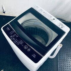 ID:sg217614 アクア AQUA 洗濯機 一人暮らし 中古 2018年製 全自動洗濯機 5.0kg ホワイト AQW-G50GJ(W)  【リユース品：状態B】【送料無料】【設置費用無料】