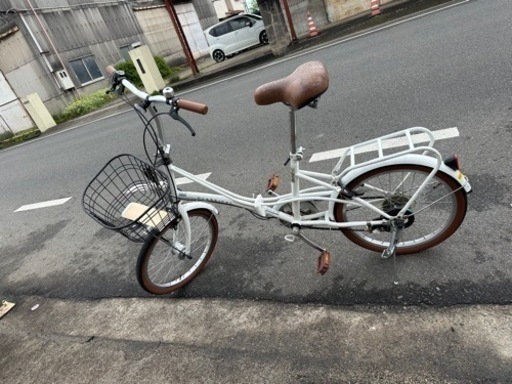 ◯折りたたみ自転車　オートライト付き◯