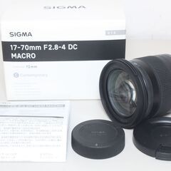 【ネット決済・配送可】SIGMA/17-70mm F2.8-4 ...
