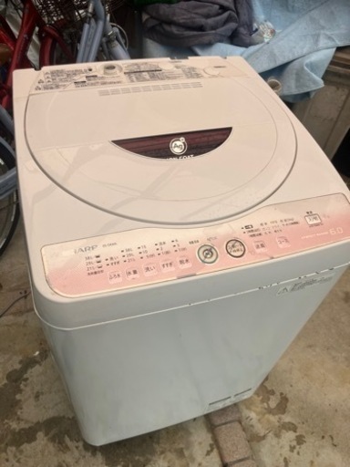 Sharp 6 kg 洗濯機2012年