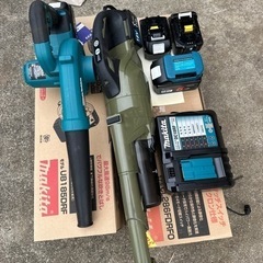 マキタ充電式掃除機＆マキタ充電式ブロワセット（3Ahのみマキタ純正品）