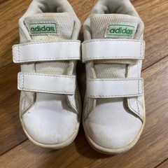 adidas スタンスミス　キッズ　シューズ　14.5cm