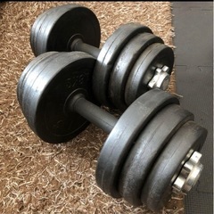 スポーツ フィットネス、トレーニング、ダンベル10kg×2