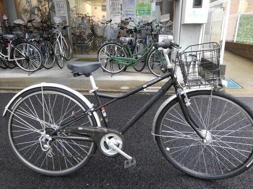 中古自転車３０１４　７００×３５C　６段ギヤ　LEDオートライト 中古自転車3014 700×35C 6段ギヤ LEDオートライト