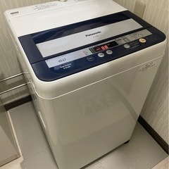 【引取限定】Panasonic 洗濯機 6kg