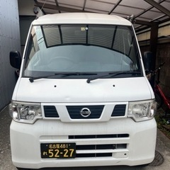 日産 クリッパー軽バン GBD-U71V 白 