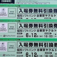 6月12日 ソフトバンクホークス  ヤクルトスワローズ 交流戦 ...