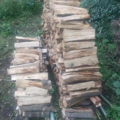 薪の新物です。