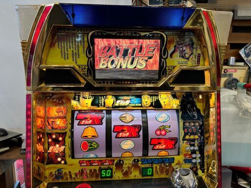 【愛品館八千代店】スロット実機4号機　北斗の拳SE（拳王パネル） 愛品館八千代店】スロット実機4号機 北斗の拳SE（拳王パネル）