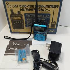 【美品】ICOM 広帯域ハンディレシーバー IC-R6