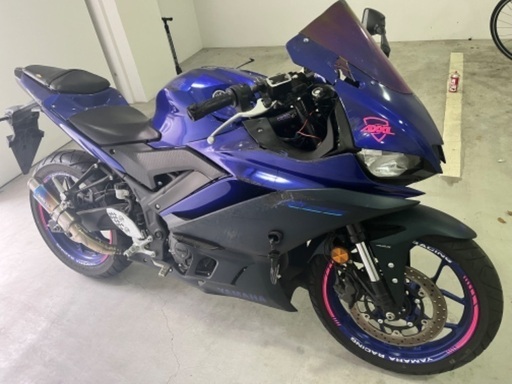 Yamaha yzfr25事故車 部品取り用