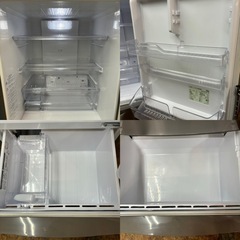 I733 🌈 ジモティー限定価格！ AQUA 冷蔵庫 (272L) 3ドア ⭐ 動作確認済 ⭐ クリーニング済