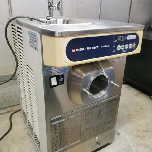 【終了】【激安】NISSEI/日世 FREEZER NA-1208AE ソフトクリームフリーザー ソフトサーバー 卓上 空冷式