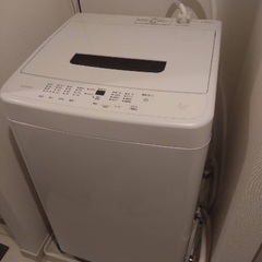 【ネット決済・配送可】IRIS IAW-T504 洗濯機