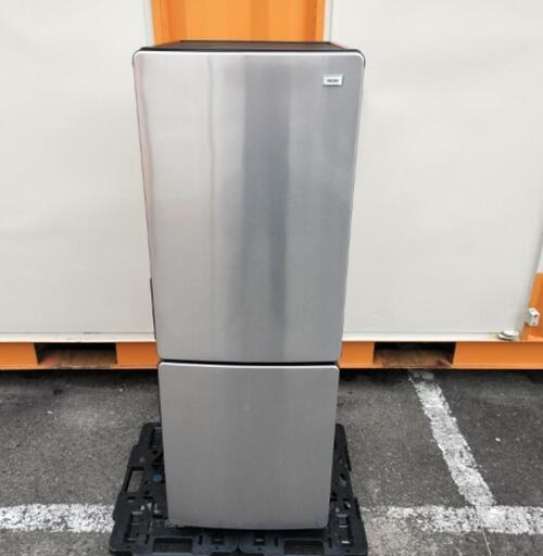 ■特価■2022年製■Haier ハイアール (大容量173L) 冷蔵庫 ステンレスブラック JR-XP2NF173F