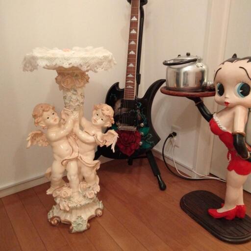 確認画面です。激レアな　アンティーク　天使置物✖電話代オブジェ