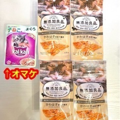 猫おやつ　無添加良品　かわはぎの炙り焼き　4袋とおまけ　¥800相当