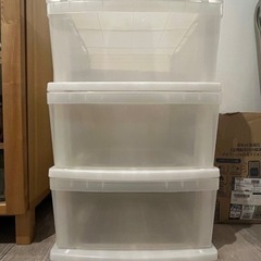 家具 収納家具 収納ケース 三段 ニトリ