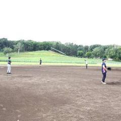 草野球の練習しよう！