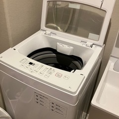 NITORI　ガラストップ　全自動洗濯機　6kg　NTR60　家...