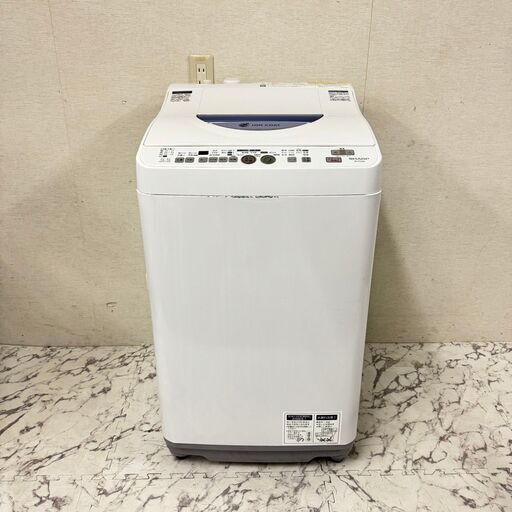 17306  SHARP 一人暮らし洗濯機  5.5kg ◆大阪市内・東大阪市他 5,000円以上ご購入で無料配達いたします！◆ ※京都・高槻・枚方方面◆神戸・西宮・尼崎方面◆生駒方面、大阪南部方面　それぞれ条件付き無料配送あり！