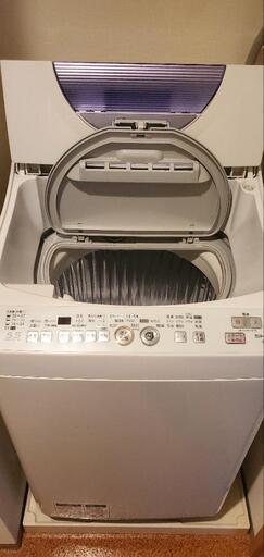 シャープ　乾燥機能付き縦型洗濯機