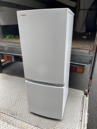福岡市内配送設置無料　2021年式　東芝 TOSHIBA GR-S15BS（W） [冷蔵庫 （153L・右開き） 2ドア BSシリーズ セミマットホワイト]