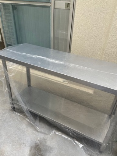 【美品】業務用 作業台 厨房　調理台 幅1200×奥行450×高さ800 店舗 厨房 飲食店 厨房機器